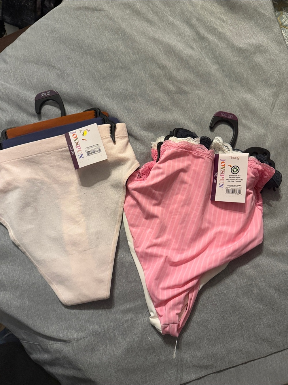 Women’s Panties Pack - Pink and Cream